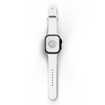 Picasee ζώνη με γκραβούρα Apple Watch Ultra 2 49 mm - άσπρο