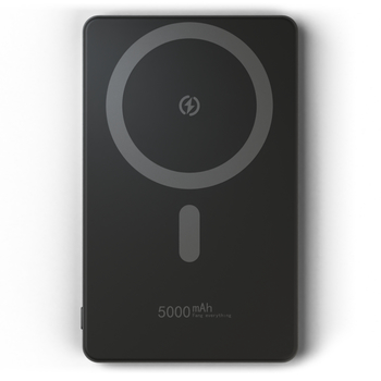 Picasee Powerbank με MagSafe 5 000 mAh - Μαύρος