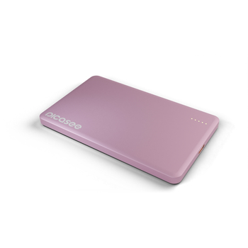 Picasee Powerbank με MagSafe 5 000 mAh - Ροζ