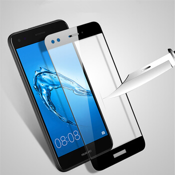 Picasee 3D Tempered glass με περιμετρικό πλαίσιο για Huawei P10 Lite - μαύρο