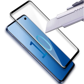 3x 3D καμπυλωτό tempered glass για Samsung Galaxy S10e G970 - μαύρο