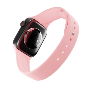 Picasee ζώνη με γκραβούρα Apple Watch SE 44 mm (2024) - Ροζ