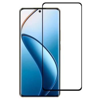 3x 3D καμπυλωτό tempered glass για Realme 12X - μαύρο