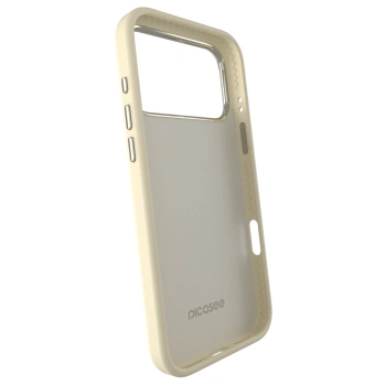 Picasee Premium case s MagSafe pro Apple iPhone 17 Pro Max - Προσαρμοσμένη χάραξη - Μπεζ