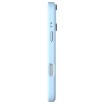 Picasee Premium case s MagSafe pro Apple iPhone 17 Pro Max - Προσαρμοσμένη χάραξη - Μπλε
