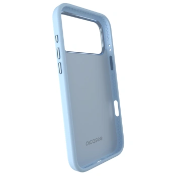 Picasee Premium case s MagSafe pro Apple iPhone 17 Pro Max - Προσαρμοσμένη χάραξη - Μπλε