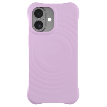 Picasee Shock-proof case s MagSafeo Apple iPhone 17 - Προσαρμοσμένη χάραξη - μωβ