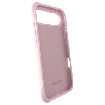 Picasee Shock-proof case s MagSafeo Apple iPhone Air - Προσαρμοσμένη χάραξη - Ροζ