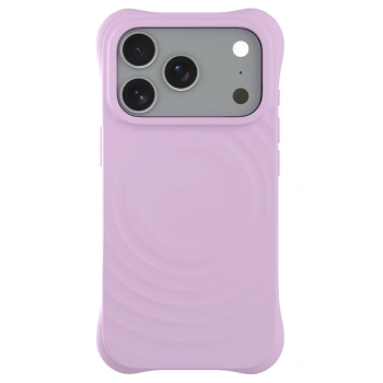 Picasee Shock-proof case s MagSafeo Apple iPhone 17 Pro - Προσαρμοσμένη χάραξη - μωβ
