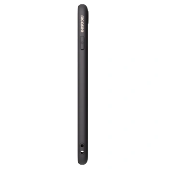 Picasee Μαύρη θήκη σιλικόνης για Apple iPhone 7 - Hello there