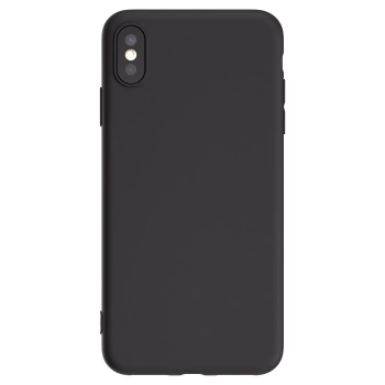 Picasee Μαύρη θήκη σιλικόνης για Apple iPhone XS Max - ΘΗΚΗ ΜΕ ΦΩΤΟΓΡΑΦΙΑ ΤΗΣ ΕΠΙΛΟΓΗΣ ΣΑΣ