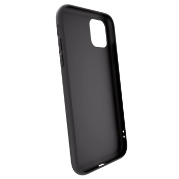 Picasee Μαύρη θήκη σιλικόνης για Apple iPhone 11 - White Dollar