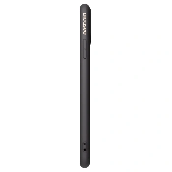 Picasee Μαύρη θήκη σιλικόνης για Apple iPhone 11 Pro Max - FLIGHT PATH