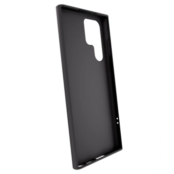 Picasee Μαύρη θήκη σιλικόνης για Samsung Galaxy S22 Ultra 5G - Black Dollar