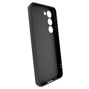 Picasee Μαύρη θήκη σιλικόνης για Samsung Galaxy S23 5G - Rust