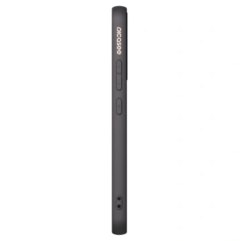 Picasee Μαύρη θήκη σιλικόνης για Samsung Galaxy A34 5G A346B - SILENCE
