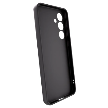 Picasee Μαύρη θήκη σιλικόνης για Samsung Galaxy S24 FE S721B - Garage Scratch
