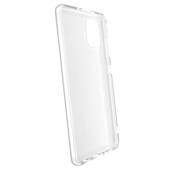 Picasee διαφανής θήκη σιλικόνης Samsung Galaxy A51 A515F - Pink Moo