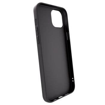 Picasee Μαύρη θήκη σιλικόνης για Apple iPhone 15 Plus - Black Dollar