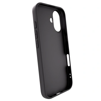 Picasee Μαύρη θήκη σιλικόνης για Apple iPhone 16 - FLIGHT PATH