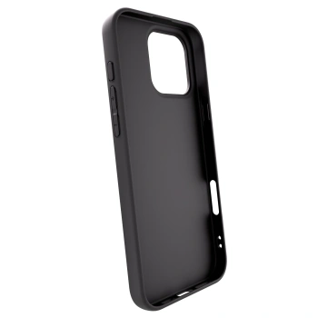 Picasee Μαύρη θήκη σιλικόνης για Apple iPhone 16 Pro Max - FLIGHT PATH
