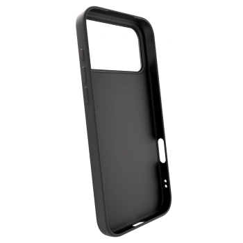 Picasee Μαύρη θήκη σιλικόνης για Apple iPhone 17 Pro Max - NOTHERN SILENCE