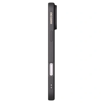 Picasee Μαύρη θήκη σιλικόνης για Apple iPhone 17 Pro Max - NOTHERN SILENCE