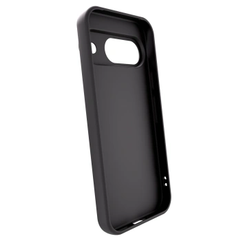 Picasee Μαύρη θήκη σιλικόνης για Google Pixel 9 - Dark Elegance