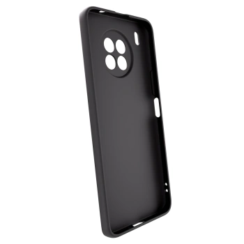 Picasee Μαύρη θήκη σιλικόνης για Huawei Nova 8i - Golden Dream