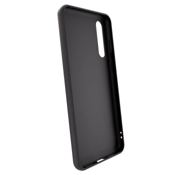 Picasee Μαύρη θήκη σιλικόνης για Huawei P20 Pro - Black Moo