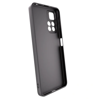 Picasee Μαύρη θήκη σιλικόνης για Xiaomi Redmi Note 11 Pro+ 5G - HELLO 404