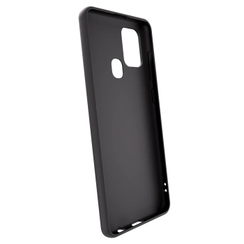 Picasee Μαύρη θήκη σιλικόνης για Samsung Galaxy A21s - Airplane mode