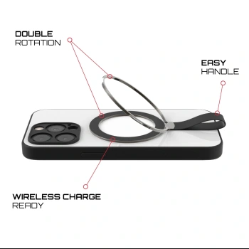 Picasee MagSafe ring - Μαύρος