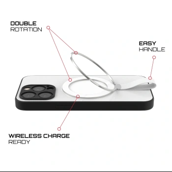 Picasee MagSafe ring - ασήμι