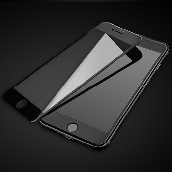 Picasee 3D Tempered glass με περιμετρικό πλαίσιο για Apple iPhone 8 Plus - μαύρο