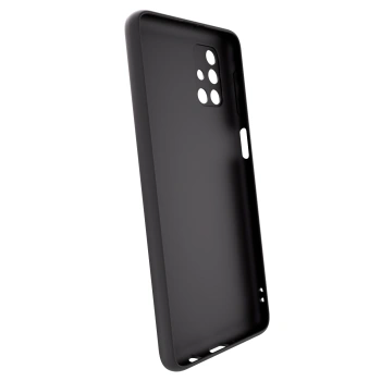 Picasee Μαύρη θήκη σιλικόνης για Samsung Galaxy M31s - Rust