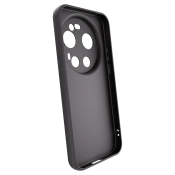 Picasee Μαύρη θήκη σιλικόνης για Xiaomi 17 Ultra - Cloudy Eye - Transparent