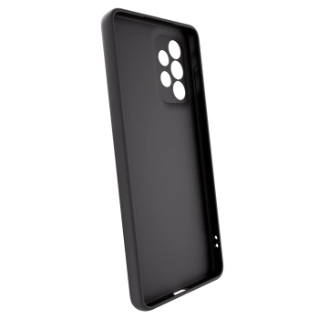 Picasee Μαύρη θήκη σιλικόνης για Samsung Galaxy A73 5G - Grey Drift