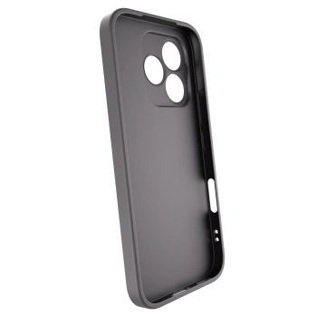 Picasee Μαύρη θήκη σιλικόνης για Honor 600 Lite - Emerald Mist