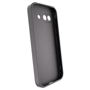 Picasee Μαύρη θήκη σιλικόνης για Google Pixel 10a - Canary Crystal
