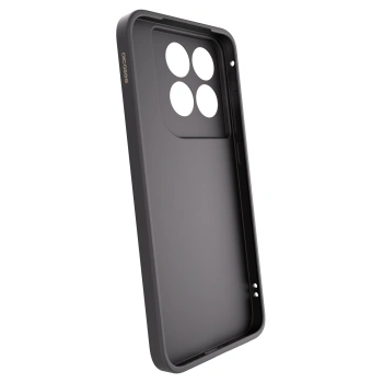Picasee Μαύρη θήκη σιλικόνης για Motorola Edge 70 Fusion - Dark Elegance