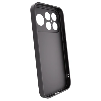 Picasee Μαύρη θήκη σιλικόνης για Xiaomi Poco F8 Ultra - Dark Elegance