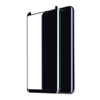 3D καμπυλωτό tempered glass για Samsung Galaxy S8 G950F - μαύρο