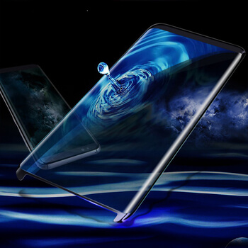 Picasee 3D καμπυλωτό tempered glass για Samsung Galaxy S8 G950F - μαύρο