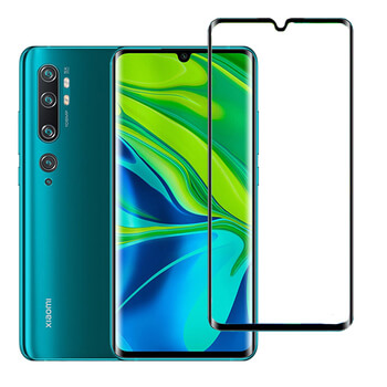 Picasee 3D καμπυλωτό tempered glass για Xiaomi Mi Note 10 (Pro) - μαύρο