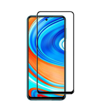 Picasee 3D Tempered glass με περιμετρικό πλαίσιο για Xiaomi Redmi Note 9 Pro - μαύρο