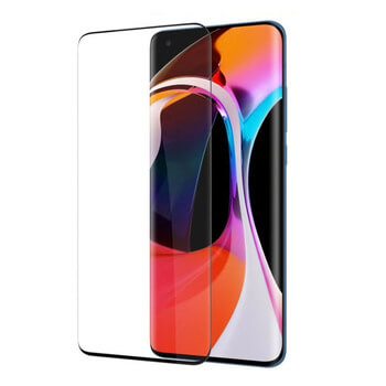 Picasee 3D καμπυλωτό tempered glass για Xiaomi Mi 10 - μαύρο