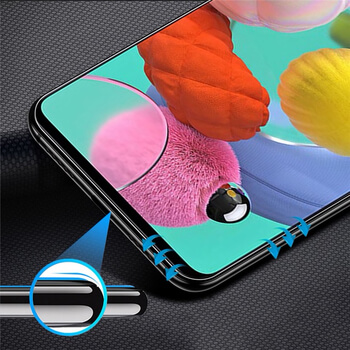 Picasee 3D Tempered glass με περιμετρικό πλαίσιο για Samsung Galaxy A41 A415F - μαύρο