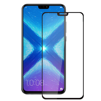 Picasee 3D Tempered glass με περιμετρικό πλαίσιο για Honor 9X Lite - μαύρο