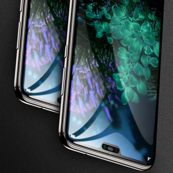 Picasee 3D Tempered glass με περιμετρικό πλαίσιο για Honor 9X Lite - μαύρο